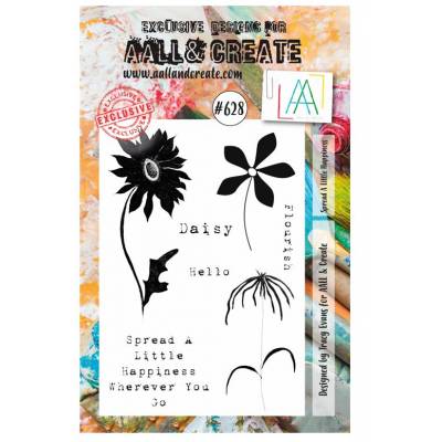 AALL & Create Stamp - Fleurs légères