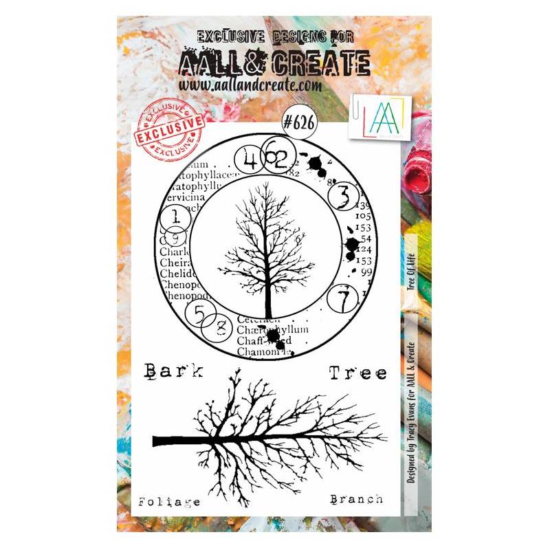 AALL & Create Stamp - Arbre de vie
