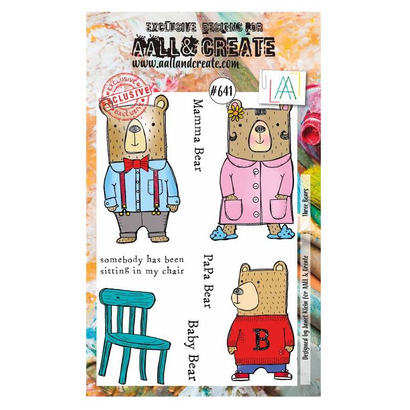 AALL & Create Stamp - Les 3 ours
