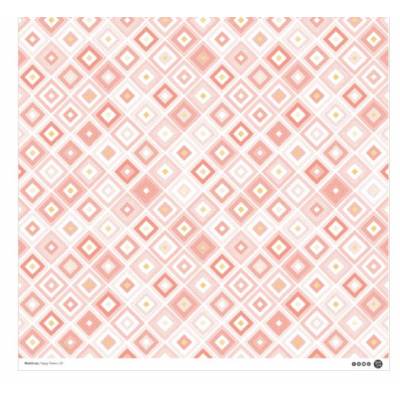 ModaScrap - Paper 30.5 cm x 30.5 cm - Fleurs joyeuses