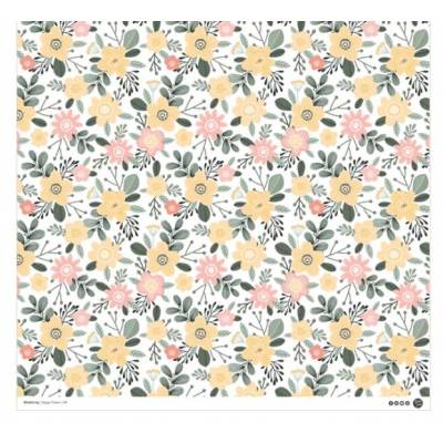 ModaScrap - Paper Pack 15.2x15.2 - Joyeuses Fleurs