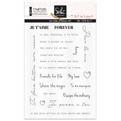 Tampons clear - Sokai - So' Inlove - Les jolies citations v3 