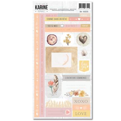 Collection Romance - Stickers - 15 x 30