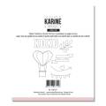 Pochoir Broderie - Les Ateliers de Karine - Love, Etc