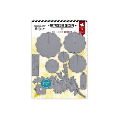 Dies - Florilèges - Liberty - Collection de fleurs