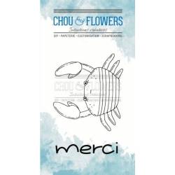 Tampons Clear - Chou & Flowers - Le crabe