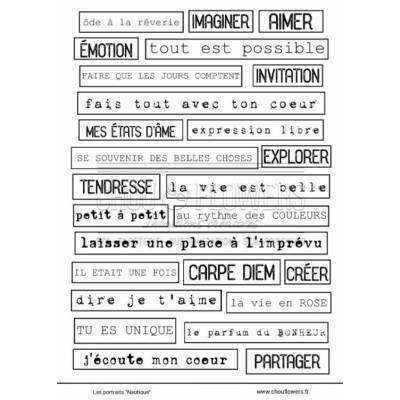 Papiers A5 - Chou & Flowers - Les illustrations - Nautique