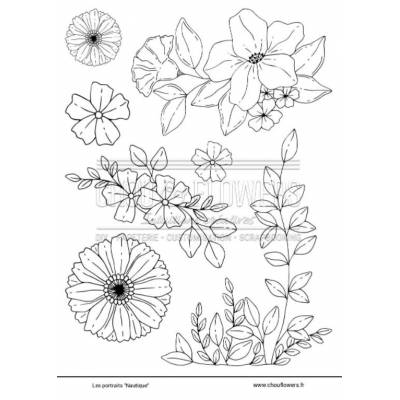 Papiers A5 - Chou & Flowers - Les illustrations - Nautique