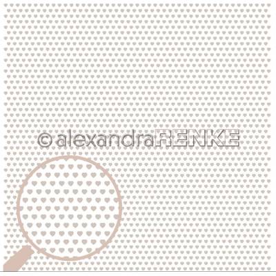 Pack de Papier Imprimé - A. Renke - Les Coeurs