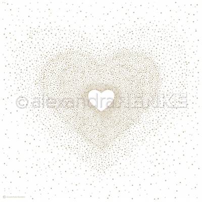 Pack de Papier Imprimé - A. Renke - Les Coeurs