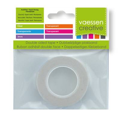 Adhésif double-face transparent - Extra Fort - 3 mm