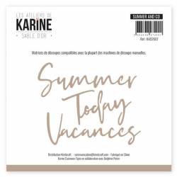 Dies - Collection Sable d'Or - Summer and Co - Les Ateliers de Karine