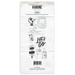 Tampon clear Sable d'or Let's Go! - Les Ateliers de Karine