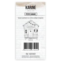 Tampon clear Sable d'or - Petite cabane - Les Ateliers de Karine