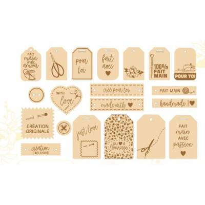 Décorations bois - De fil en aiguille