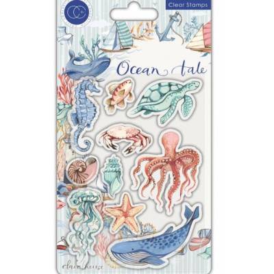 Tampons Clear - Craft Consortium - Sea Life