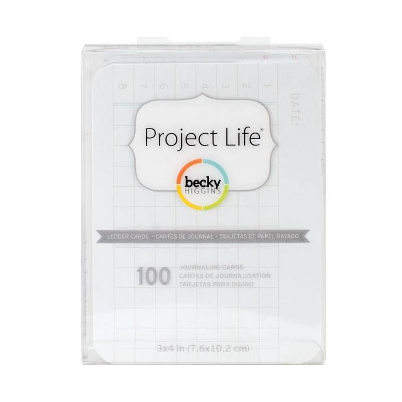 Cartes Project Life - Becky Higgings x 100