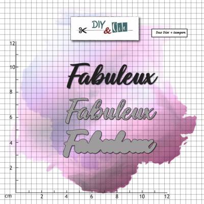 Dies & tampon - DiY and Cie - Fabuleux