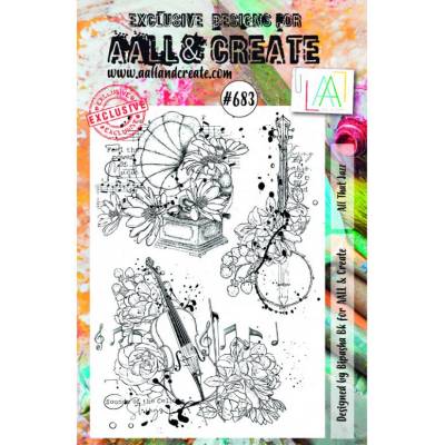 AALL & Create Stamp - 683 - Tout en musique