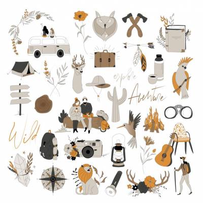 Die Cuts Calques - Nude & Wild