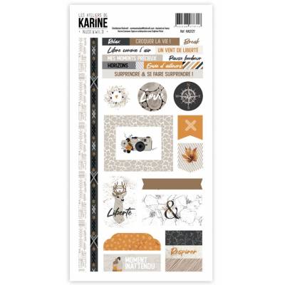 Collection Nude & Wild - Stickers - 15 x 30