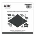Dies - Collection Nude & Wild - Enveloppe fleurie - Les Ateliers de Karine