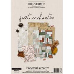 Pack Papiers A4 - Chou & Flowers - Forêt enchantée
