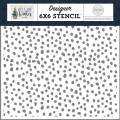 Pochoir Carta Bella - Snow blizzard