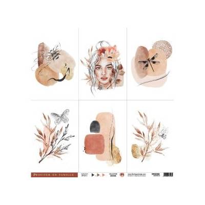 Kit Calques Florilèges - Arizona - 30.5 X 30.5