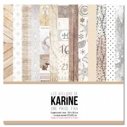 Pack Papiers 30 x 30 - Les Ateliers de Karine - Une Pause Fika
