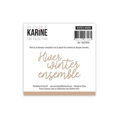 Dies - Textes d'hiver - Collection Une Pause Fika- Les Ateliers de Karine