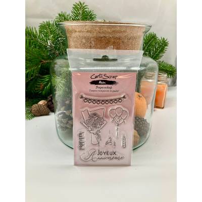 Tampons CartoScrap - Bouquet d'anniversaire