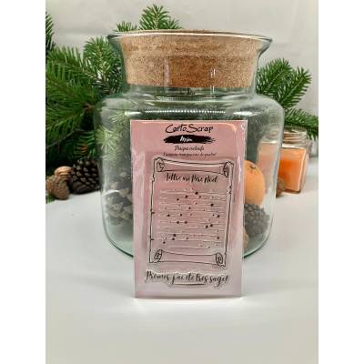 Tampons CartoScrap - Lettre au Père Noël