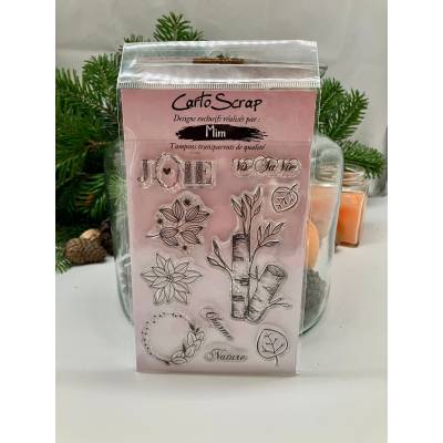 Tampons CartoScrap - Joie d'hiver
