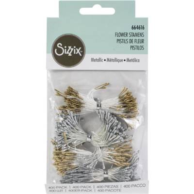 Sizzix- Pistil de fleur - Metallic