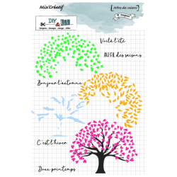 Tampons - DIY & Cie - Arbre des saisons