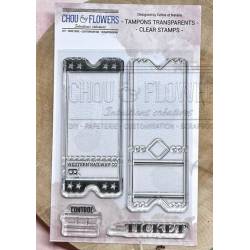 Tampons Clear - Control Ticket - Chou & Flowers -