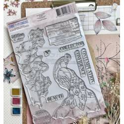 Tampons Clear - Le Paon- Chou & Flowers