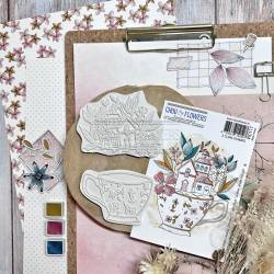 Tampons EZ - Chou & Flowers - La tasse