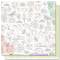 Pack Papiers 30 x 30 - Les Ateliers de Karine - Rainbow