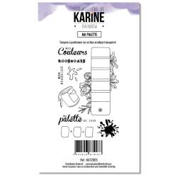 Tampon clear - Rainbow Ma palette- Les Ateliers de Karine