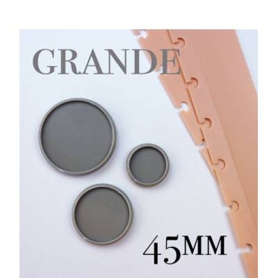 Disques à relier - Alua Cid - 45 mm Opaque Gris