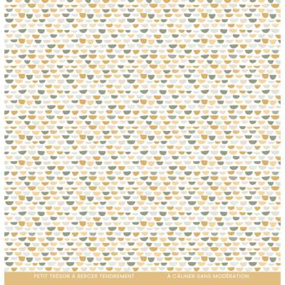 Kit Papiers Imprimés Florilèges - A Petits Pas - Boy - 30.5 X 30.5