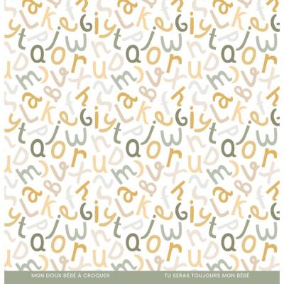 Kit Papiers Imprimés Florilèges - A Petits Pas - Boy - 30.5 X 30.5