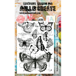 AALL & Create Stamp - 799 - Fluttering Friends