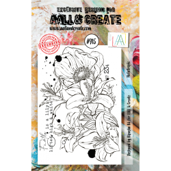 AALL & Create Stamp - 915 - Wonderful Flower