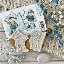 Tampons EZ - Oursons Pirates - Chou & Flowers