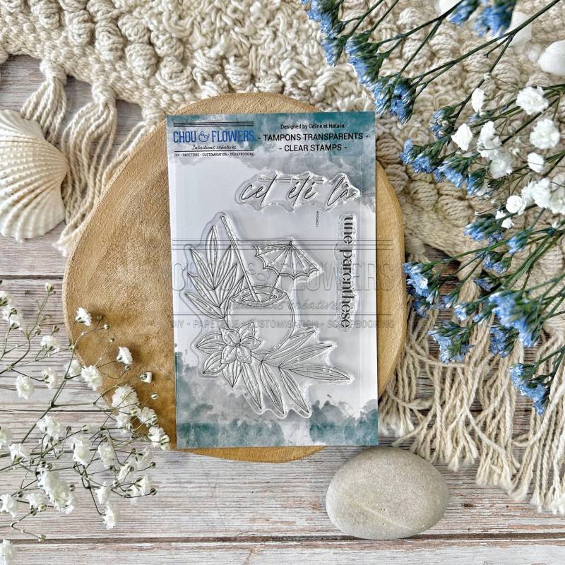 Tampons Clear - Coco - Chou & Flowers