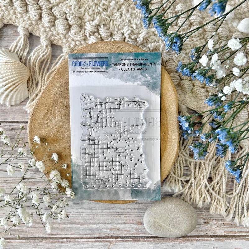 Tampons Clear - Fond tâche - Chou & Flowers