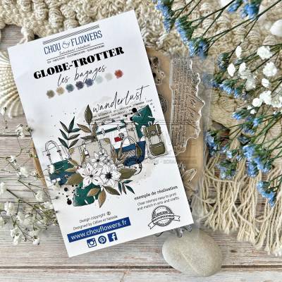 Tampons Clear - Les bagages - Chou & Flowers